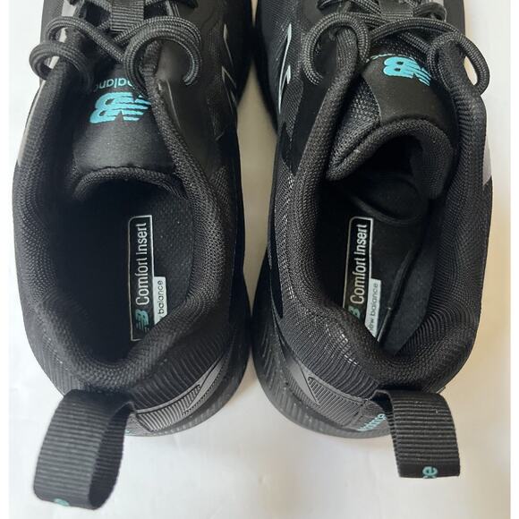 Women’s New Balance Composite Toe Logic Industrial Boot, Black/Aqua, 8.5 NEW - Picture 8 of 9